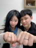 法蔻莫比烏斯情侶PT950鉑金戒指可調(diào)節(jié)素圈求婚對戒520情人節(jié)生日 鉑金款-單戒【下單備注男女】 曬單實拍圖