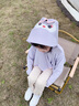 迪士尼兒童防曬衣夏季薄款小女孩斗篷冰絲2025新款女童防曬服外套女寶寶 品牌升級(jí)星帶路-香芋紫/涼爽-冰 120 曬單實(shí)拍圖