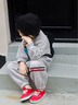 LUSON小O爸男嬰童初秋運動衛(wèi)衣套裝2025年新款卡通印花嬰兒秋裝 曬單實拍圖