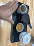2025新款客廳高檔仿烏金石小型茶盤家用茶托盤茶海茶具干泡小茶臺 點彩遠山云海 曬單實拍圖
