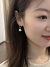 伊黛兒白鹿同款母貝珍珠耳環(huán)耳扣2025新款爆款輕奢高級耳飾 E2695母貝珍珠耳環(huán) 曬單實(shí)拍圖