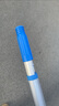 佛山市施達(dá)清潔設(shè)備有限公司（CT CORPORATION LTD.）玻璃刮擦窗器伸縮桿 玻璃地面清潔工具替換配件 加長(zhǎng)鋁合金 1.4m 藍(lán)色 曬單實(shí)拍圖