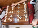 勝旅象棋50號實(shí)心實(shí)木禮盒大號中國象棋棋盤套裝配入門書籍 曬單實(shí)拍圖