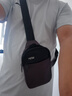 雙星單肩斜挎包男手機包日系運動(dòng)胸包迷你小背包休閑潮牌耐磨防潑水 曬單實(shí)拍圖