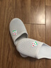 FOOTOPPO包頭網(wǎng)眼涼拖鞋女居家防滑包腳洞洞靜音拖鞋女式夏天外穿半拖鞋 曬單實拍圖