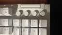 雷蛇（Razer）黑寡婦蜘蛛V4專業(yè)版 機(jī)械鍵盤 游戲鍵盤 RGB背光 游戲電競 綠軸 帶RGB腕托 白色 曬單實(shí)拍圖