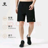 卡爾美（KELME）運動(dòng)短褲男新款梭織速干訓練跑步短褲輕薄透氣五分褲 黑色 3XL  曬單實(shí)拍圖