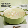 恩爾美（nRMEi）ppsu水杯成人帶吸管杯刻度孕產(chǎn)婦躺著喝兒童學(xué)生女夏天耐高溫水壺 青芥綠【吸管款PPSU+背帶】 550ml 曬單實(shí)拍圖