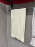 京東京造 90g抗菌純棉毛巾 A類柔軟速干新疆棉加厚洗臉大面巾 2條 白+藍(lán) 曬單實(shí)拍圖