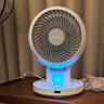 艾美特（AIRMATE）空氣循環(huán)扇電風扇家用桌面臺式落地扇直流變頻暴風循環(huán)小風扇立體搖頭語音智能大風量電扇 SRD200 曬單實拍圖