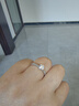 舒弗(LACHOUFFE)微鑲高端莫桑鉆戒指女碎鉆婚戒結(jié)婚情侶求婚戒指520送女朋友禮物 碎鉆戒指 50分莫桑鉆(帶證書) 15號(hào)【內(nèi)圈為55mm】 曬單實(shí)拍圖