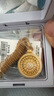 賽菲爾古法黃金足金鑲莫桑鉆羅盤吊墜送生日禮物 單吊墜 約18.75克 曬單實(shí)拍圖