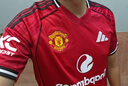 阿迪達斯 （adidas）男 足球系列 MUFC A JSY 曼聯(lián)球迷版客場(chǎng)短袖JI7423白色L 曬單實(shí)拍圖