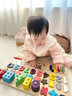 翎喏德國嬰兒童拼圖數(shù)字積木玩具早教蒙氏教具1-2歲益智可啃咬男女孩 六合一蒙氏聰明板 曬單實拍圖