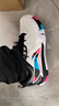 李寧（LI-NING）羽毛球鞋貼地飛行2LITE 標(biāo)準(zhǔn)白/黑色/熒光焰紅 AYTT003-2 42 曬單實(shí)拍圖