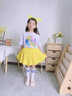 雷姆汀六一兒童啦啦隊演出服幼兒園服裝舞蹈舞蹈班小學(xué)生運動(dòng)會(huì )班服表演 心女/綠短袖+白裙子+綠頭巾+藍襪 130 曬單實(shí)拍圖
