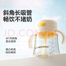 皇寵兒童牛奶杯一歲以上寶寶水杯學(xué)飲彈蓋吸管杯直飲奶瓶直飲杯330ml 曬單實(shí)拍圖