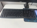 羅技（Logitech）K270 鍵盤(pán) 無(wú)線鍵盤(pán) 辦公鍵盤(pán) 優(yōu)聯(lián) 筆記本鍵盤(pán) 全尺寸 黑色 曬單實(shí)拍圖
