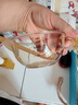 COOKSS嬰兒輔食碗新生兒喂水喂奶寶寶研磨碗米粉米糊碗勺軟嘴餐具PPSU碗 曬單實(shí)拍圖
