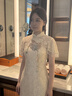 泰勒馬丁紅色新中式旗袍訂婚禮服女2025新款婚紗新娘主紗高檔秀禾服敬酒服 金縷鵲影 S 曬單實拍圖