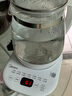 美的（Midea）家用養(yǎng)生壺 1.5L全自動(dòng)玻璃燒水壺 多段保溫電熱水壺 一體恒溫煮茶壺 輕音柔聲燉煮智能預(yù)約 升級(jí)新品【玻璃壺蓋】YS15P202 1.5L 曬單實(shí)拍圖
