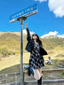 斤慕 v領(lǐng)背心連衣裙女黑白格子夏季高級(jí)感甜酷辣妹收腰百褶A字短裙 M(95-105斤) 曬單實(shí)拍圖