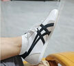Onitsuka Tiger鬼塚虎 Runspark 復(fù)古舒適輕便 低幫 休閑跑步鞋 男女同款 白黑 39 曬單實拍圖