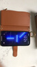 ONEAGREE 指環(huán)卡包適用iPhone14/15/16 Pro max手機(jī)皮套蘋(píng)果11/12/13代保護(hù)殼斜挎繩錢(qián)包殼 棕色+長(zhǎng)繩 iPhone14Promax 曬單實(shí)拍圖