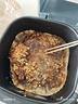 Jidaocook空氣炸鍋專用紙方形硅油吸油紙錫紙盤錫箔紙烘焙烤箱炸鍋墊紙鋁箔 本色【加厚加大-加高邊緣】 50只 曬單實拍圖