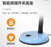 微光里 簡(jiǎn)約學(xué)習(xí)臺(tái)燈 鐵藝金屬宿舍床頭學(xué)生閱讀臥室辦公書房桌面小夜燈 藍(lán)色+三色5W燈泡 曬單實(shí)拍圖