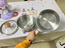美廚（MAXCOOK）304不銹鋼奶鍋湯鍋 泡面煮奶輔食鍋 加厚復底燃氣灶電磁爐通用 304不銹鋼鍋防燙柄 MCN8176 16cm 曬單實(shí)拍圖