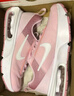 NIKE 耐克男女童氣墊跑步鞋AIR MAX INTRLK兒童輕盈緩震休閑運動鞋 DH9394-600 35 【建議腳長22cm】 曬單實拍圖