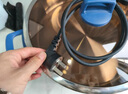 美菱（MeiLing）8K鏡面電煎鍋電餅鐺家用加深加大多功能電鍋304電烙餅鍋電炒鍋電熱鍋電炒蒸煮烙煎一體不沾炒菜鍋 9L 【加深款·8K鏡面】34cm一鍋單籠 曬單實(shí)拍圖