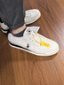 美國(guó)馬球協(xié)會(huì)（U.S.POLO ASSN.）保羅男鞋夏季新款軟底透氣阿甘鞋牛皮一腳蹬休閑運(yùn)動(dòng)板鞋子男 曬單實(shí)拍圖