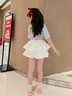 班尼路童裝女童公主裙兒童裙子女夏季2025年新款短裙女孩蛋糕裙半身裙 【甜美蛋糕裙】黑/粉心兔寶寶 150 【推薦60-74斤】 曬單實(shí)拍圖