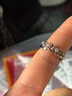 中國黃金（CHINA GOLD）足銀戒指莫比烏斯環(huán)蝴蝶情侶對(duì)戒女生新款生日告白送女友老婆禮物 【情侶款】蝶戀情侶戒指 曬單實(shí)拍圖