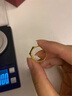 福吉歐金包銀戒指999足金包足銀發(fā)字男戒黃金戒指大氣百搭發(fā)財戒送禮物 【大號】發(fā)字戒指包金3克 曬單實拍圖