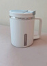 惗優(yōu)品水杯茶杯男士辦公室茶水杯帶蓋不銹鋼茶水分離杯泡茶杯喝茶杯 銀河灰500ML 曬單實拍圖