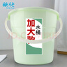 CHAHUA茶花 塑料桶12.2L 大號家用手提水桶洗車洗衣儲水桶大容量 曬單實拍圖