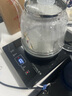 FUNORK全自動(dòng)上水電熱燒水壺玻璃燒水器茶臺(tái)專用一體茶桌茶幾保溫泡茶具抽水電茶爐 底部上水 - 黑色 1L 曬單實(shí)拍圖