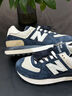 NEW BALANCE NB574LG 官方男鞋女鞋厚底秋冬透氣情侶復古經(jīng)典百搭運動(dòng)休閑鞋 藏青色/米白色 U574LGRN 40 (腳長(cháng)25cm) 曬單實(shí)拍圖