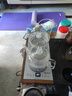 友家鋪子（Biooner）全自動底部雙上水電熱燒水壺玻璃燒水器家用辦公茶臺茶桌一體嵌入式電茶爐茶具套裝 輕奢銀三合一 曬單實拍圖