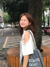 破壞感kitty貓露肩短袖t恤女2025新款夏季設計感小眾抽繩寬松上衣 白色 M 曬單實拍圖