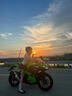 車蘭達川崎忍者跑車Ninja400川崎H2四缸1000cc大牛街跑機車公路賽摩托車 綠色 牌證齊全可上牌 曬單實拍圖