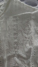 皮爾卡丹（pierre cardin）大碼胖mm設(shè)計(jì)感2025夏秋新款時(shí)尚寬松別致個(gè)性休閑無(wú)袖襯衫上衣女 上衣(白色) L 曬單實(shí)拍圖