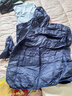 真維斯（Jeanswest）輕薄羽絨服男冬季男士保暖外套連帽羽絨襖子短款休閑服 A210-160507深藍(lán)色 3XL 曬單實拍圖