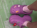 卡駱馳（crocs）雪屋Clog涼鞋女鞋厚底洞洞鞋沙灘拖鞋戶外涼拖 209347-6WQ M4W6 曬單實(shí)拍圖