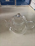 云勉加厚防爆玻璃茶壺花茶壺玻璃耐高溫功夫茶具套裝家用過(guò)濾花茶茶壺 迷你壺 400ml 單壺(升級款加厚防爆) 曬單實(shí)拍圖