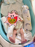 babycare嬰兒糖果安撫枕多功能哄睡側睡靠背檔枕0-6歲 食夢獸淺黃40*12 曬單實拍圖