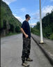 JEEP SPIRIT吉普戶外迷彩沖鋒褲男春季寬松直筒速干登山褲防風(fēng)防水闊腿休閑褲 深灰迷彩-三防科技 S (建議90-110斤) 曬單實拍圖